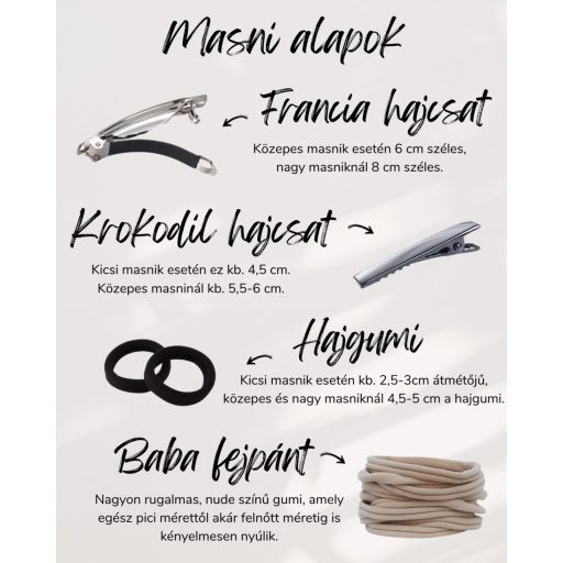 Élénk színes virágos masni - közepes 