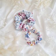 Barokk mintás scrunchie - választható méret 
