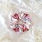 Nagy virágmintás scrunchie - választható méret