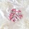 Bazsarózsás scrunchie - választható méret 